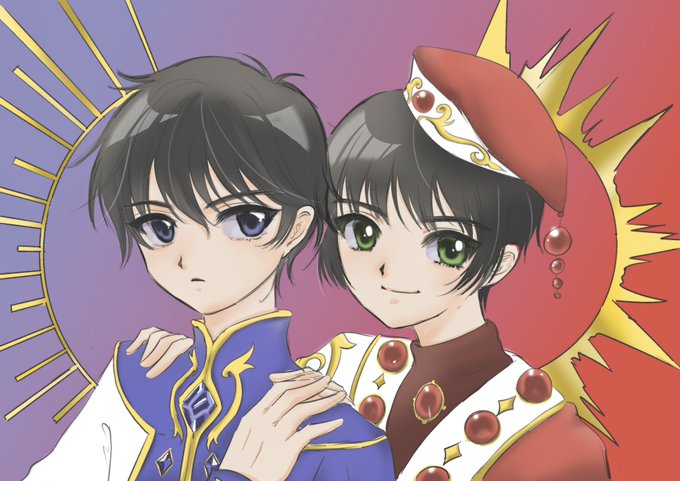 CLAMP展開催嬉しいね神威ちゃんと昴流くん 」|らあ・D・あのイラスト