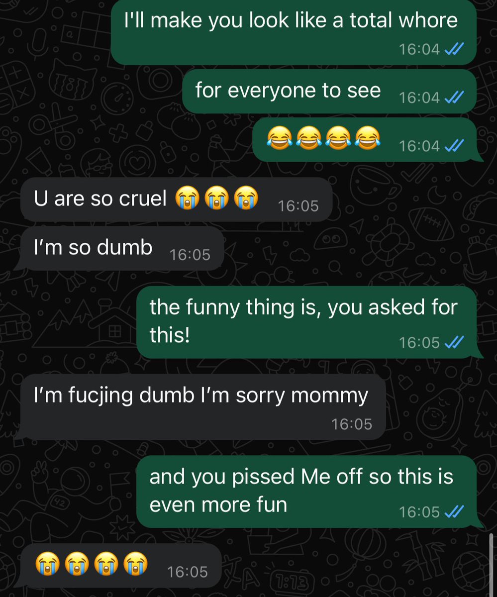 auroraxoxa's tweet image. Love love love scaring the sh*t out of sluts