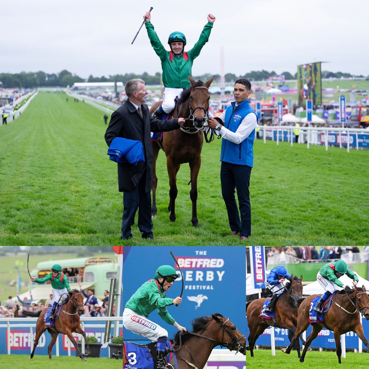 Happy retirement to a dream maker. Thank you for the memories and giving me one of the best racing days I’ve had. Very grateful to ⁦<a href="/AgaKhanStuds/">Aga Khan Studs</a>⁩ for allowing me be part of the journey. Looking forward to seeing her offspring. #ezeliya #epsomoaks