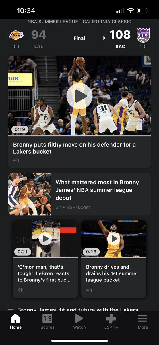 Dear <a href="/espn/">ESPN</a>, 

I would love it if your NBA Summer league update included more than exclusive highlights of the 55th pick in the NBA draft scoring four points in a loss to the kings.