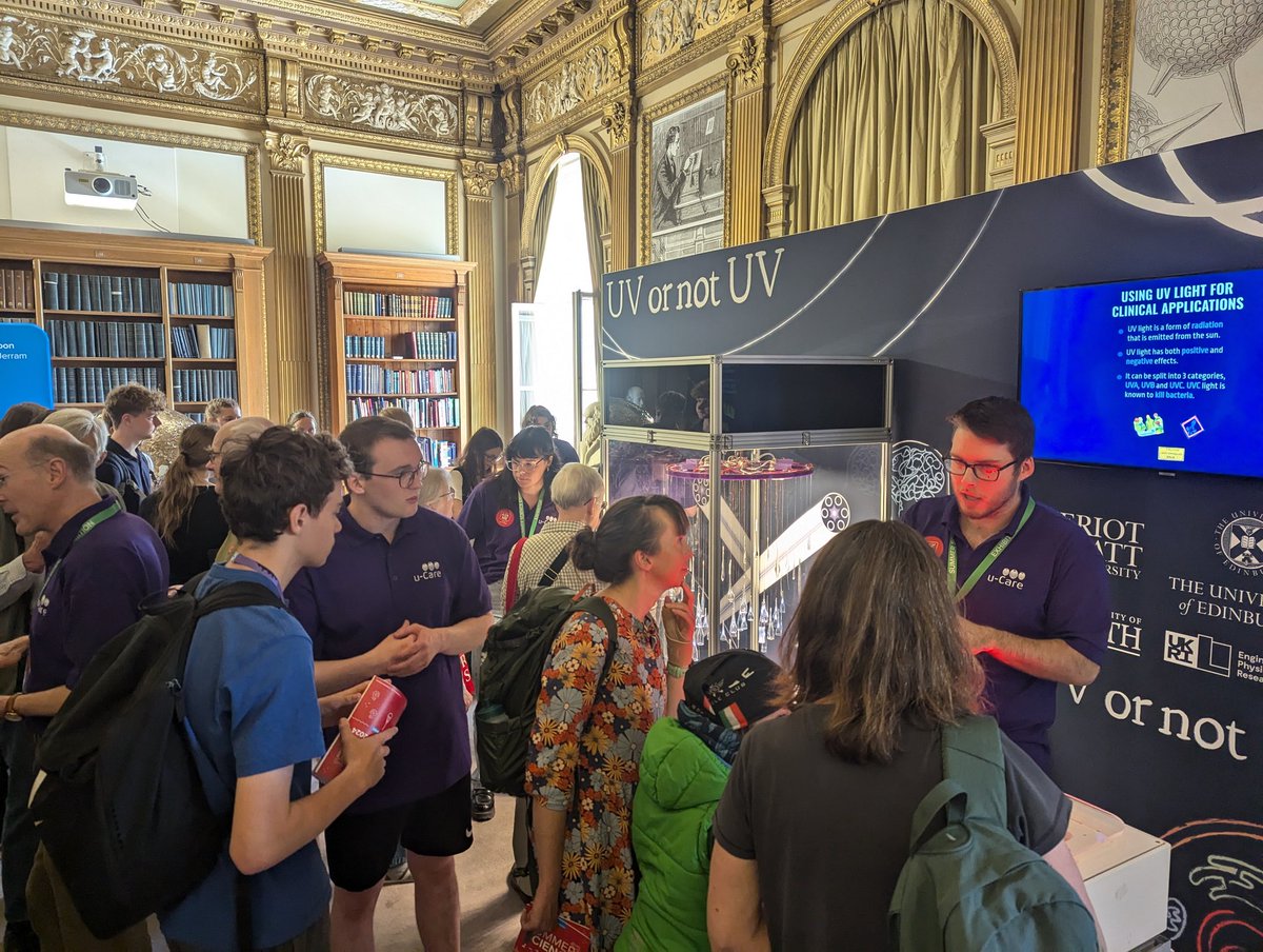 Beth Mills (@mills6b) on Twitter photo I had a blast <a href="/royalsociety/">The Royal Society</a> Summer Science exhibition with <a href="/uCare_EPSRC/">u-Care</a>. #UVornotUV for treating microbial keratitis? Great discussions were had with attendees of all ages and backgrounds. <a href="/EdinUni_IRR/">Institute for Regeneration and Repair</a> <a href="/EdinUni_THT/">Translational Healthcare Technologies</a> I had a blast <a href="/royalsociety/">The Royal Society</a> Summer Science exhibition with <a href="/uCare_EPSRC/">u-Care</a>. #UVornotUV for treating microbial keratitis? Great discussions were had with attendees of all ages and backgrounds. <a href="/EdinUni_IRR/">Institute for Regeneration and Repair</a> <a href="/EdinUni_THT/">Translational Healthcare Technologies</a>