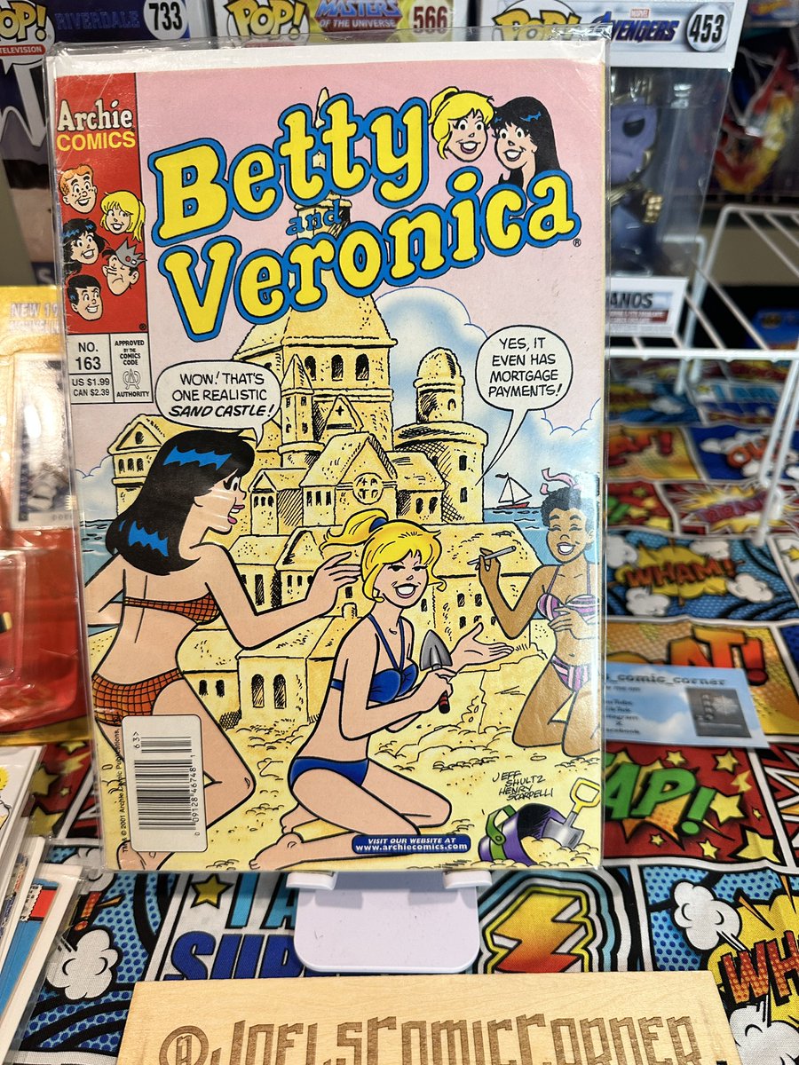 JOELCOMICSTABLE's tweet photo. Beach Betty and Veronica comic cover☀️ #Archie #ArchieComic #Comic #ComicBook #ComicBookCover #Photo https://t.co/E3IJZqQQhJ