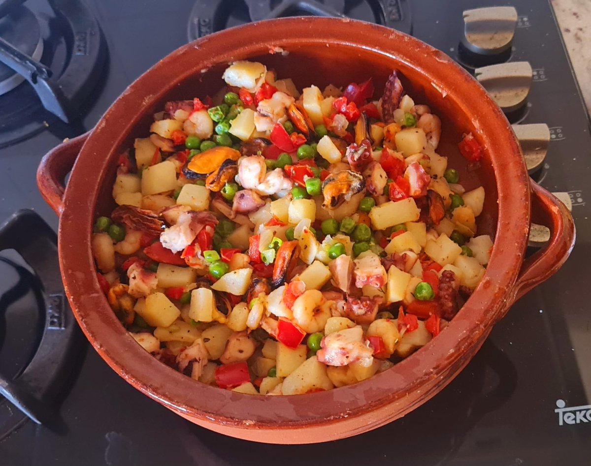 Frit de marisc!i a dinar…