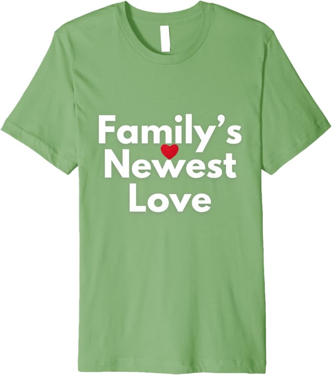 Moha2Art's tweet image. amazon.com/dp/B0D8HFM6TD
Celebrate new beginnings! &apos;Family&apos;s Newest Love&apos; tee - perfect for welcoming babies, adoptees, or fur babies. Show your love in style! 🖤❤️👶
Get yours now! Limited time offer 🛍️
#NewestAddition #FamilyLove #BabyAnnouncement #CustomTee