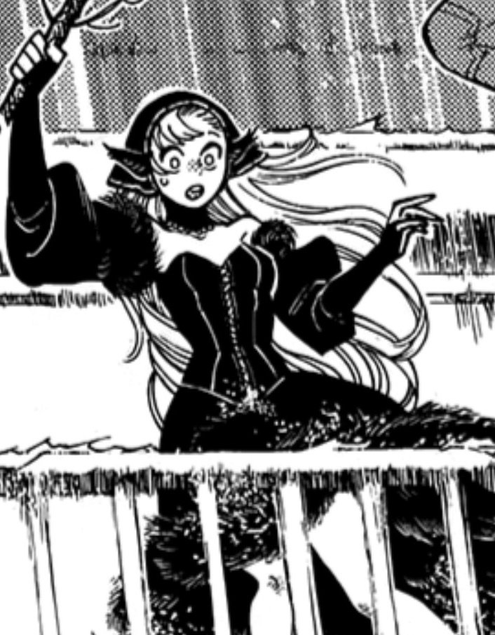 marcille in her pretty black dress