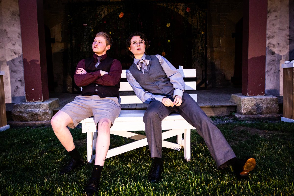 We're closing out our 2024 season tonight with one final performance of Twelfth Night in Barracks Square! Audiences have been loving this hilarious, gender-bending comedy, don't miss your last chance to see this talented cast perform right in the heart of Downtown Fredericton!