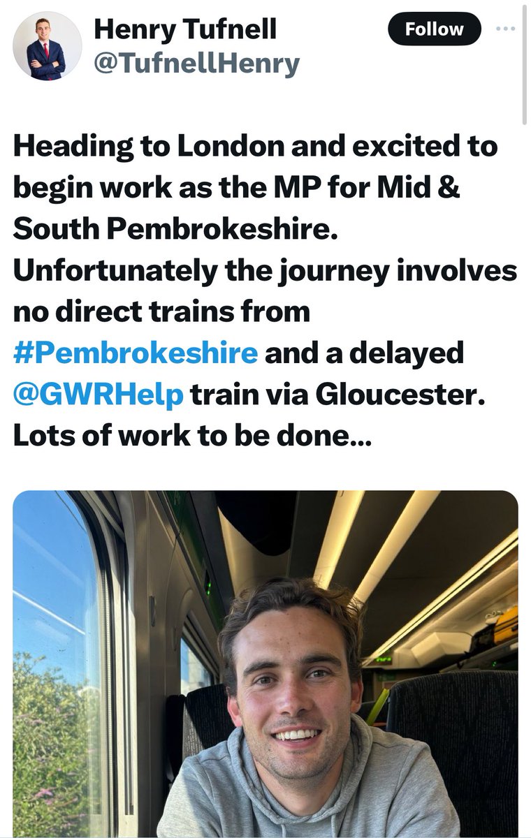 I'm finding these messages from new Labour MP's who have barely lived in their constituencies coming to terms with the realities they're constituents have lived with for years quite endearing...