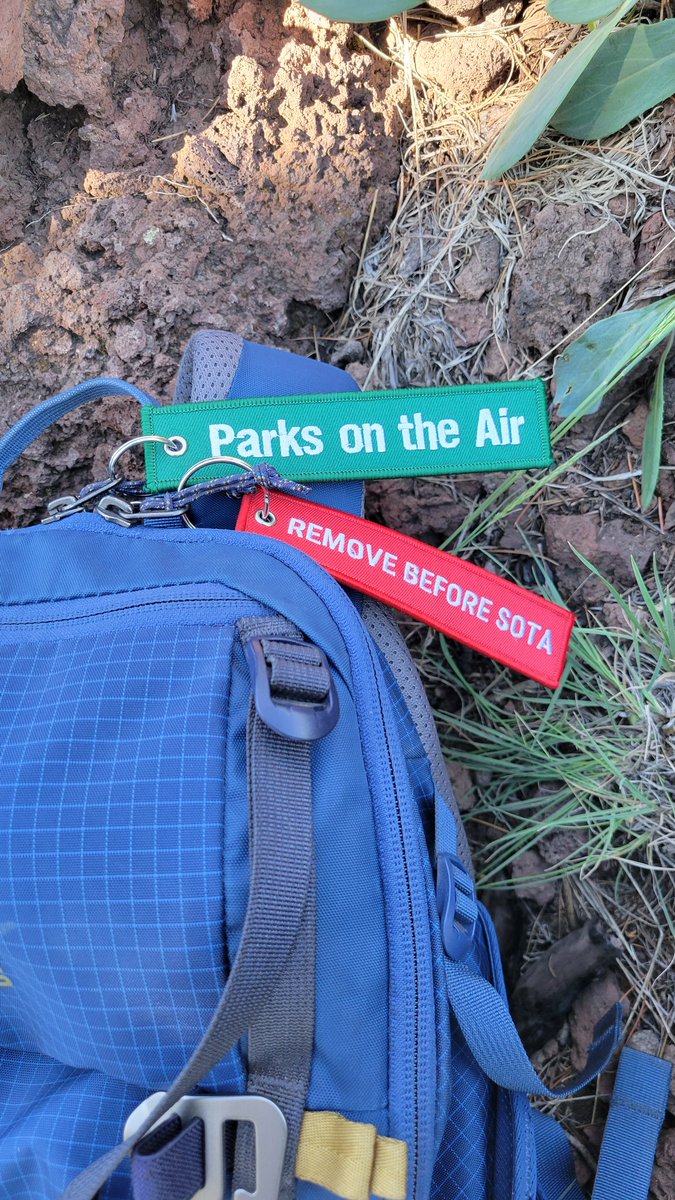 NJ7V_'s tweet photo. Sandy and I had a great weekend doing #sota.  6 summits.  Chris N1CLC joined us for some of them.  5 out of the 6 summits were #pota activations.

#hamradio #cw #qrp https://t.co/bjsEd4mIBA