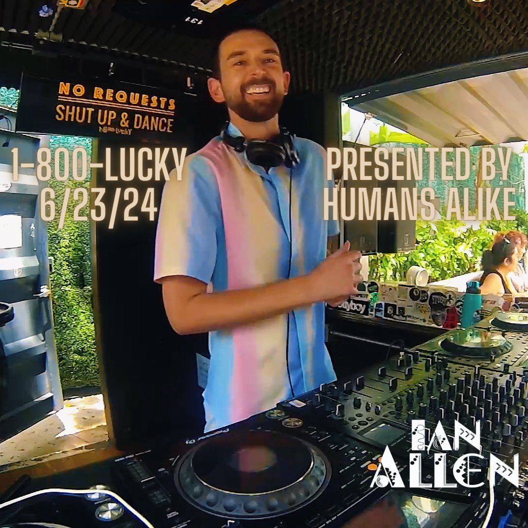 My set from <a href="/humansalike/">humans alike</a> Sunday party at <a href="/1800luckymia/">1800lucky</a> premieres tomorrow on YouTube! Subscribe to get notified 🎶 youtube.com/watch?v=qikay9…