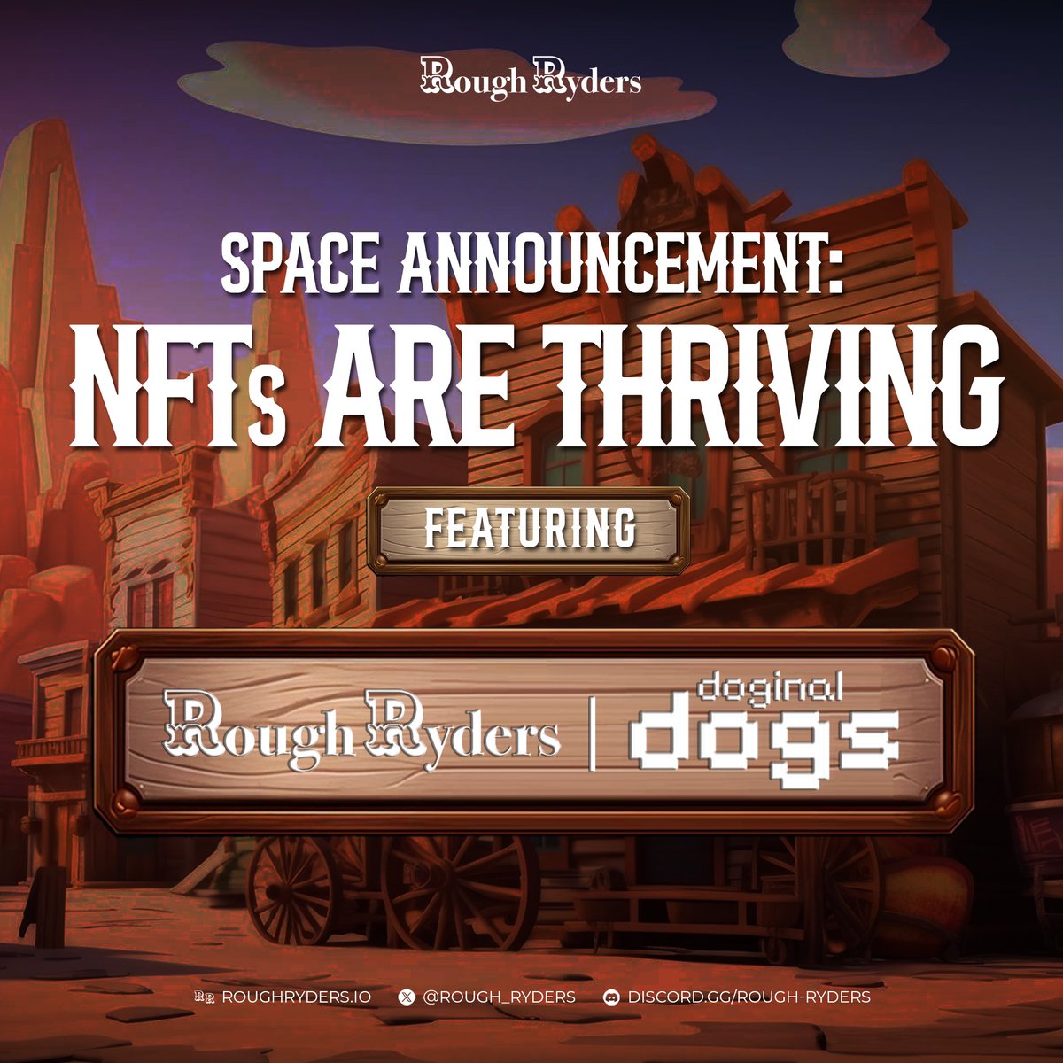 CronosICUDoc's tweet photo. ❤️‍🔥 Space Announcement

Join @wabibi, @MatthewXBT and myself as we highlight projects building in the bear

Featuring:
⭐️ @doginaldogs 
⭐️ @Rough_Ryders 

With speakers @booksey, @barkmeta, @kingant 

Set reminders 👇