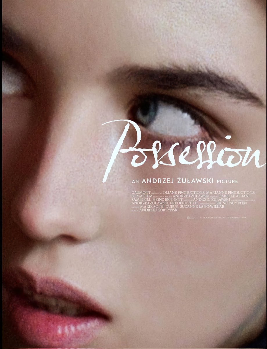 cinenodrive's tweet photo. Possession / Possessão (1981) Dir. Andrzej Żuławski 
Duração: 2 horas e 4 minutos
Gênero: Terror
Legendado:https://t.co/odAcis4iyM https://t.co/h8uOxOc5rw