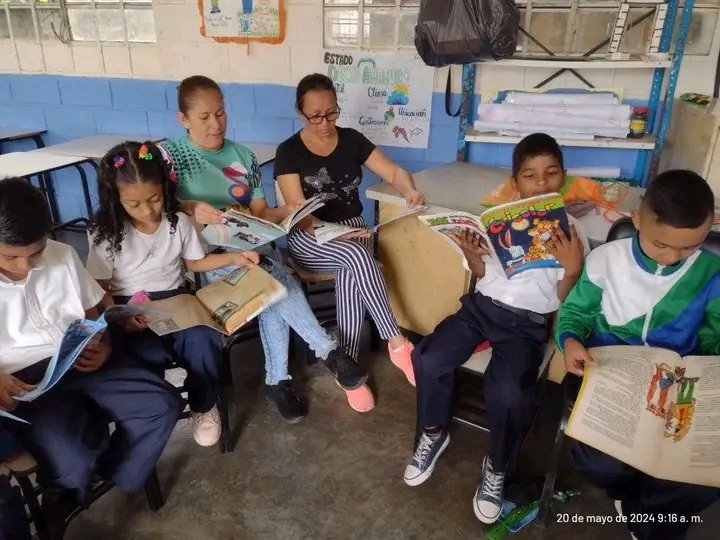 Grupo de Interés de la Lectura, Escritura y Oralidad un éxito de <a href="/EBAbejal/">EB EL ABEJAL</a> Municipio <a href="/GuasimosCra/">Guásimos CRA</a> Estado <a href="/CDCETachira/">CDCE Táchira</a> <a href="/Berzabethg1/">Berzabethgandicaoficial</a> @MPPEDUCACION <a href="/revistatricolor/">Revista Tricolor</a>