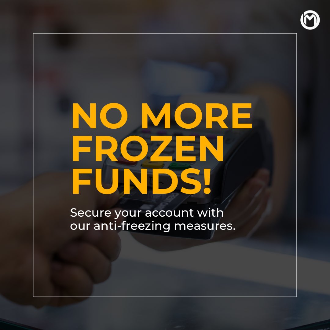🚫 No More Frozen Funds! 🛡️

Secure your account with our anti-freezing measures. Enjoy peace of mind knowing your funds are always accessible.😉

🔗 metagenesiscard.com

#SecureBanking #AntiFreeze #FinancialSecurity