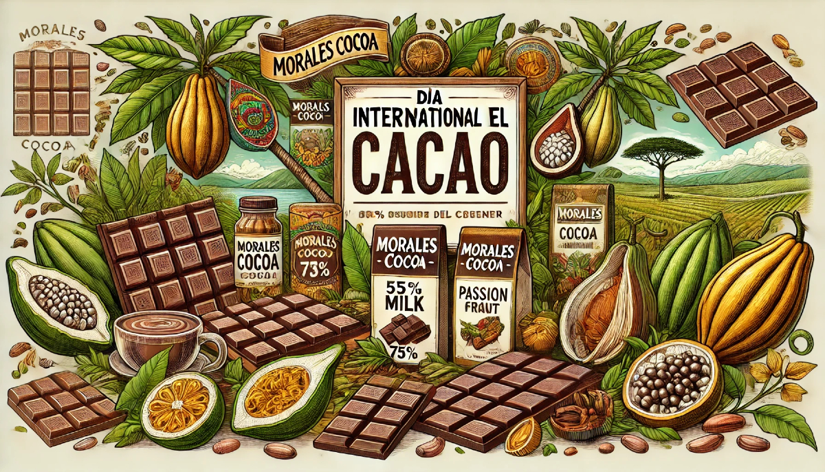 moralescocoa's tweet photo. Hoy celebramos al cacao ecuatoriano  🇪🇨  con el que elaboramos nuestro deliciosas barras de chocolate Morales Cocoa. Únete a la celebración y disfruta de un pedacito de Ecuador en cada bocado. 🌿🎉

#DíaInternacionalDelCacao #ChocolateEcuatoriano #CacaoDeCalidad #SaborAuténtico https://t.co/VjYXpGAuOG