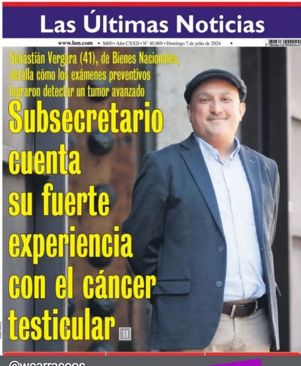 Agradezco de todo corazón la altura de miras y humanidad que la periodista Patricia Rey de <a href="/lun/">Las Últimas Noticias</a> dio a mi testimonio. El examen preventivo es la clave👏🏻✨