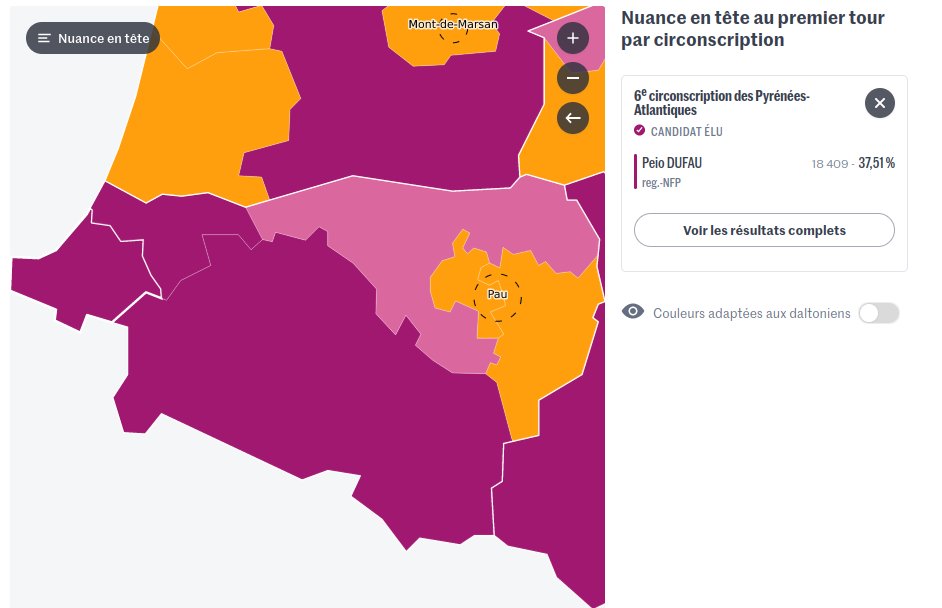 For the first time a leftist and Basque pro-independence representative has just gained a seat in the french parliament!

A historic milestone for the abertzale movement!

Bravo @PeioIZATE !!