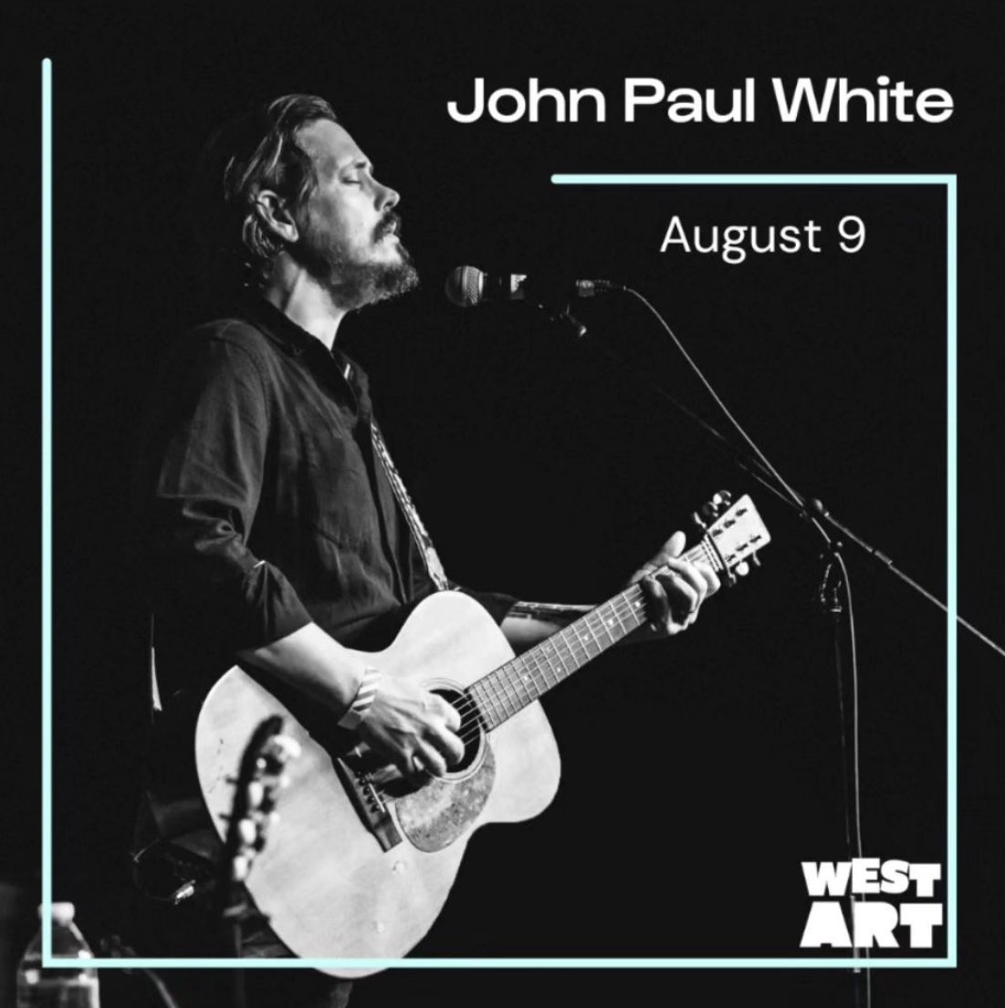 ✨LANCASTER, PA! Catch John Paul White live at The Sanctuary at West Art on August 9th. 

Tickets are on sale NOW at johnpaulwhite.com/tour