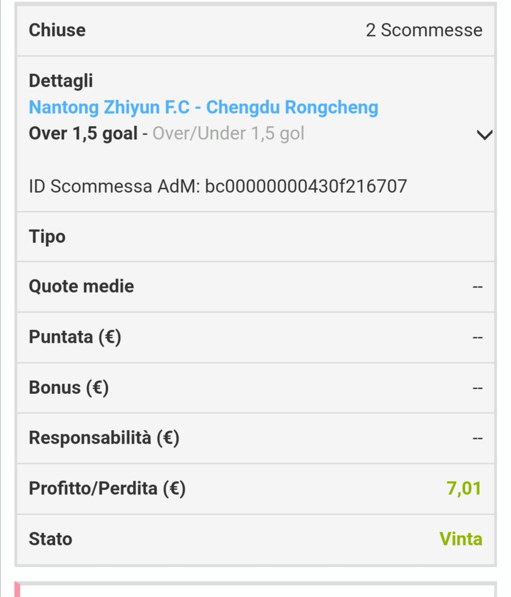 BothTips's tweet image. And some today trading in china and j league:
Nantong Zhiyun - Chengdu✅
Fukuoka-Kyoto✅
Total: 1.1 pts
#trading #betfair #china #jleague #football