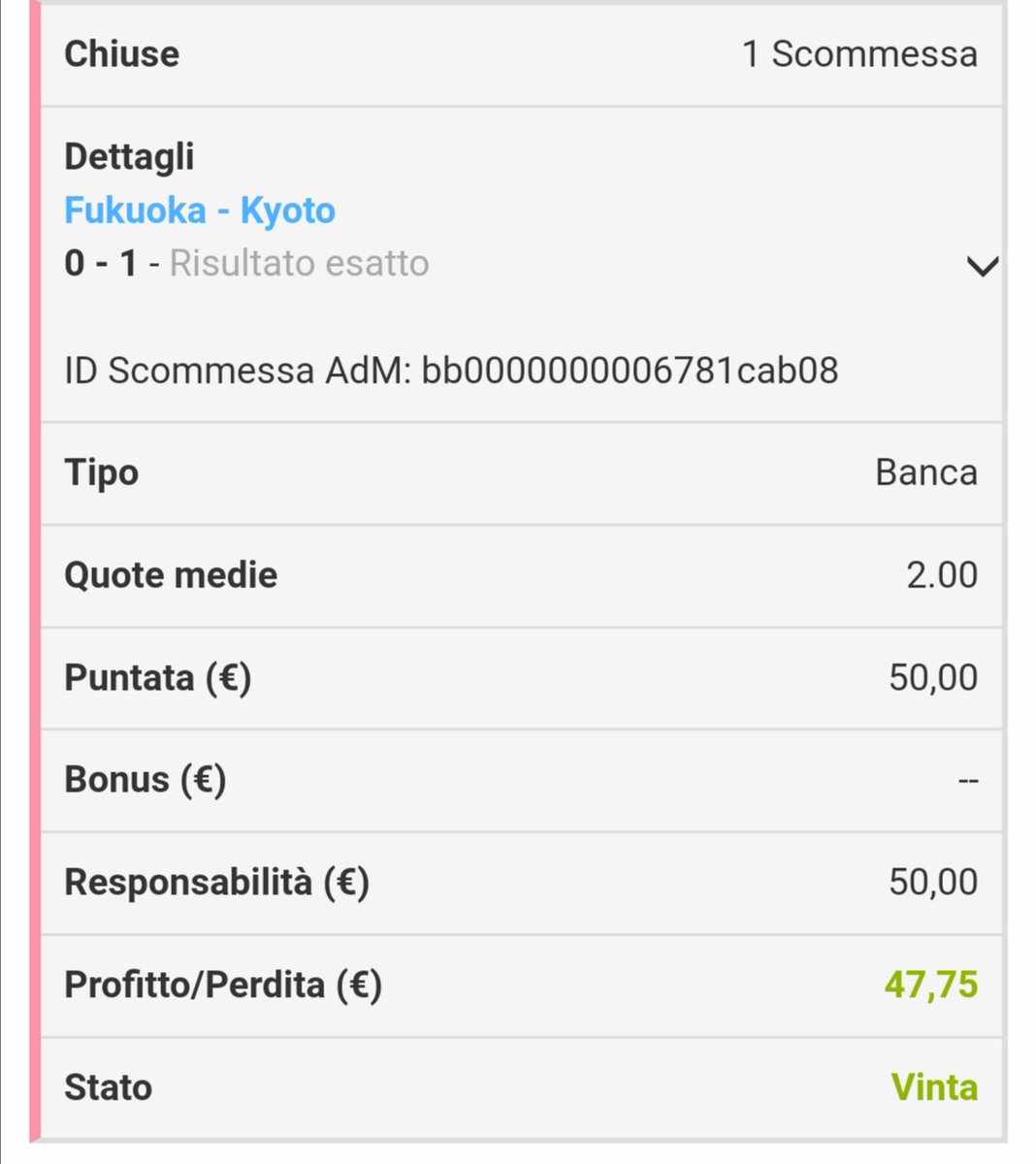 BothTips's tweet image. And some today trading in china and j league:
Nantong Zhiyun - Chengdu✅
Fukuoka-Kyoto✅
Total: 1.1 pts
#trading #betfair #china #jleague #football