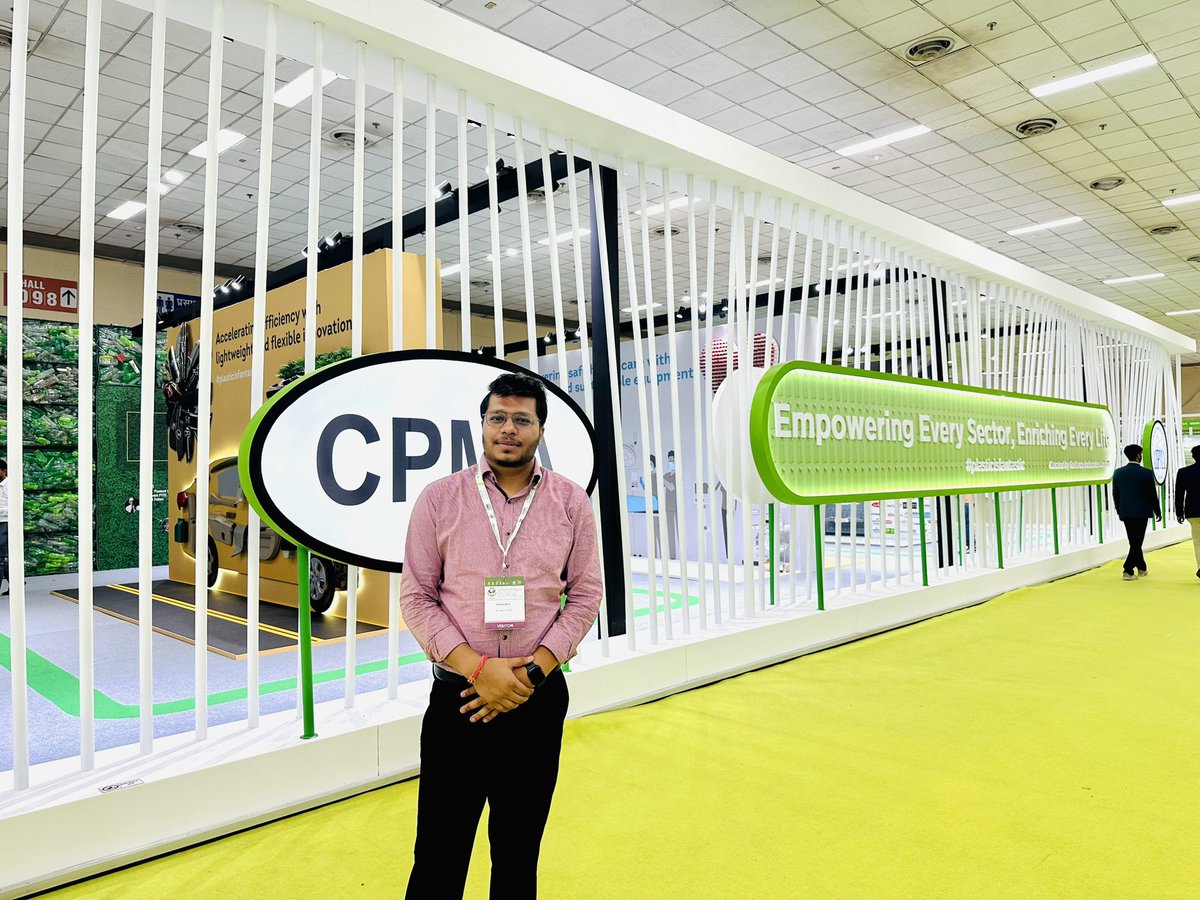 modirohan560's tweet photo. Attended the Global Conclave on Plastic Recycling and Sustainability at Pragati Maidan, New Delhi. Engaged in insightful discussions with industry leaders, plastic manufacturers, and sustainability advocates on reducing plastic waste. 

#Sustainability #GlobalConclave #GPRSC2024 https://t.co/NVlT0ajX54
