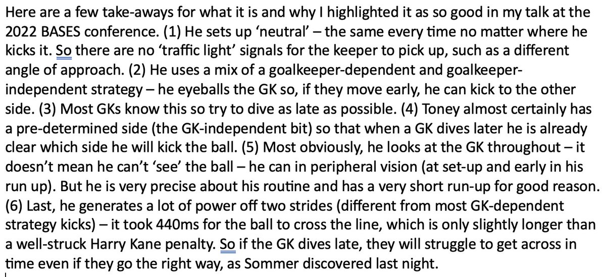 Robin Jackson (@robalolex) on Twitter photo Lots of chat about England’s penalty shoot-out success and Ivan Toney’s no look penalty. In <a href="/lborouniversity/">Loughborough University</a> 's latest Experts in Sport podcast I said we could have 20 minutes just on his strategy! Here are a few take-aways. buzzsprout.com/411622/1536163… <a href="/LboroSSEHS/">LboroSSEHS</a> #EURO2024 Lots of chat about England’s penalty shoot-out success and Ivan Toney’s no look penalty. In <a href="/lborouniversity/">Loughborough University</a> 's latest Experts in Sport podcast I said we could have 20 minutes just on his strategy! Here are a few take-aways. buzzsprout.com/411622/1536163… <a href="/LboroSSEHS/">LboroSSEHS</a> #EURO2024