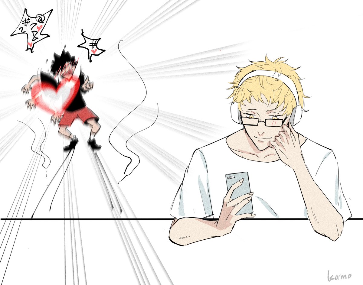 🐈‍⬛🌙
#ハイキュー   #Haikyu
#krtsk #クロ月 #kurotsuki