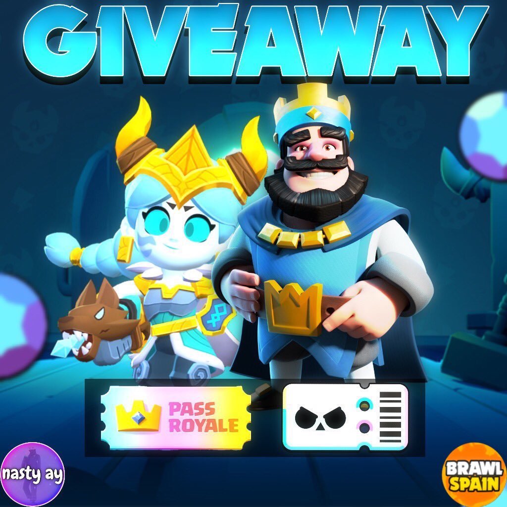 Brawl Spain (@brawlspain_) on Twitter photo 🎁𝗚𝗜𝗩𝗘𝗔𝗪𝗔𝗬🎁
💎𝟮𝘅 𝗕𝗿𝗮𝘄𝗹 𝗣𝗮𝘀𝘀+
𝗛𝗼𝘄 𝘁𝗼 𝗲𝗻𝘁𝗲𝗿:
▫️𝗙𝗼𝗹𝗹𝗼𝘄 <a href="/FalconArabaci/">FalconArabacı CR</a> & <a href="/BrawlSpain_/">Brawl Spain</a>
▫️❤️&♻️
▫️𝗧𝗮𝗴 1 𝗙𝗿𝗶𝗲𝗻𝗱
𝗚𝗼𝗼𝗱 𝗹𝘂𝗰𝗸! #BrawlStars 🎁𝗚𝗜𝗩𝗘𝗔𝗪𝗔𝗬🎁
💎𝟮𝘅 𝗕𝗿𝗮𝘄𝗹 𝗣𝗮𝘀𝘀+
𝗛𝗼𝘄 𝘁𝗼 𝗲𝗻𝘁𝗲𝗿:
▫️𝗙𝗼𝗹𝗹𝗼𝘄 <a href="/FalconArabaci/">FalconArabacı CR</a> & <a href="/BrawlSpain_/">Brawl Spain</a>
▫️❤️&♻️
▫️𝗧𝗮𝗴 1 𝗙𝗿𝗶𝗲𝗻𝗱
𝗚𝗼𝗼𝗱 𝗹𝘂𝗰𝗸! #BrawlStars