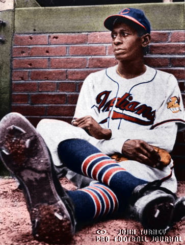 NFL_Journal's tweet photo. BOTD Satchel Paige #MLBColorization #MLBColorizations https://t.co/HWb9KT5Kdj