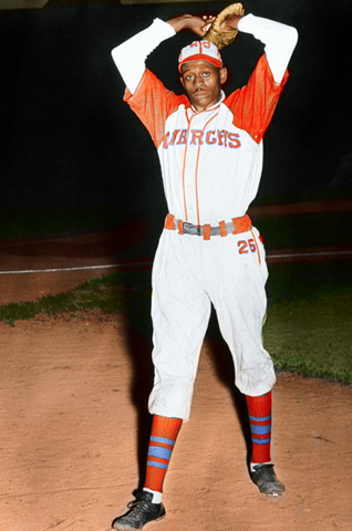 NFL_Journal's tweet photo. BOTD Satchel Paige #MLBColorization #MLBColorizations https://t.co/cZpeDdAxlN