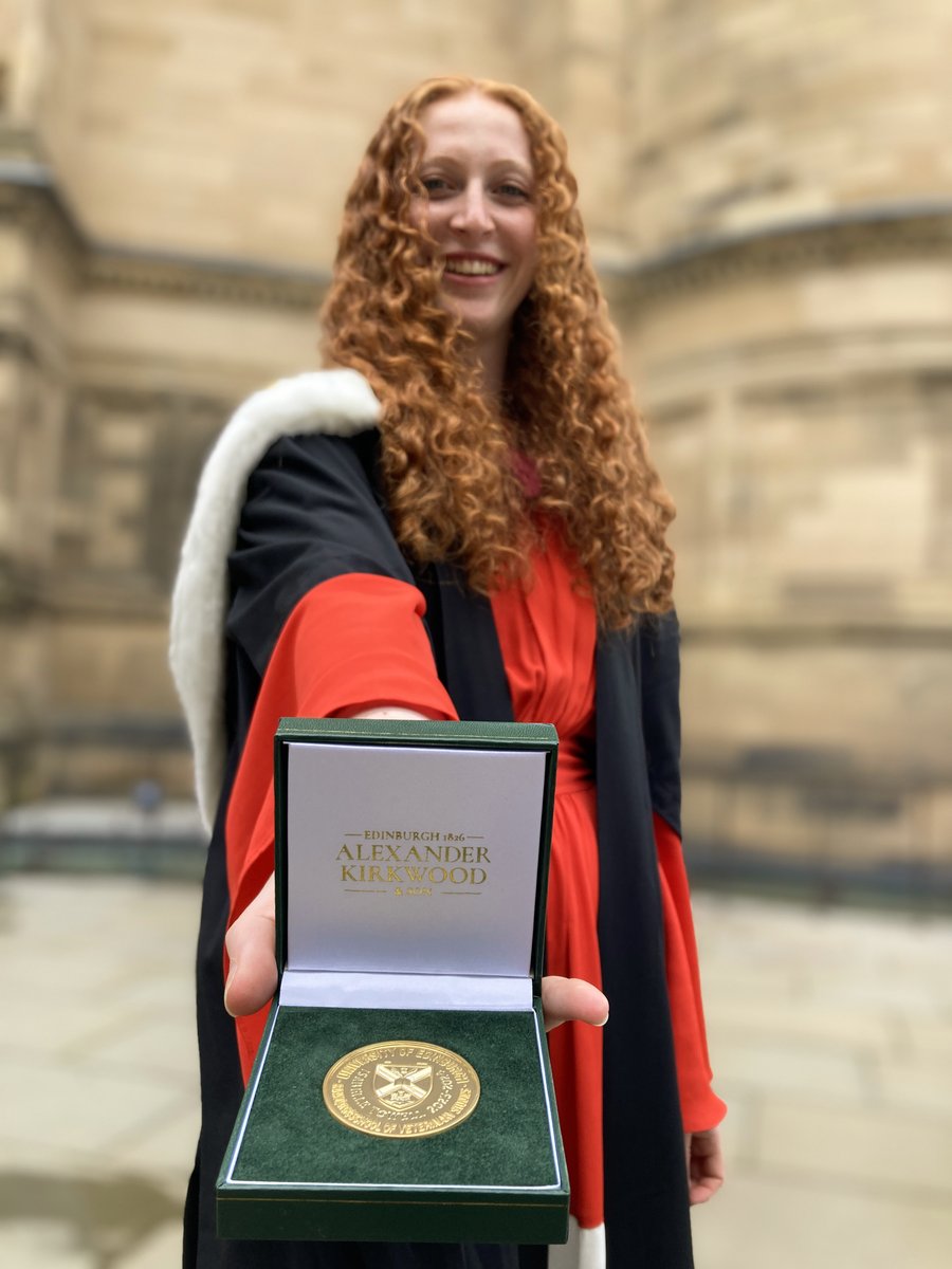Douglas Vernimmen (@dougver) on Twitter photo I wonโt take any credits in this, but surely it is a privilege for having been the Personal Tutor of Isabelle Towell who received yesterday <a href="/TheDickVet/">The Royal (Dick) School of Veterinary Studies</a> Prize Gold Medal for the Most Distinguished BVM&S Student 2019-2024 <a href="/EdinburghUni/">The University of Edinburgh</a>. Well done Isabelle ๐ฅ#graduation2024 I wonโt take any credits in this, but surely it is a privilege for having been the Personal Tutor of Isabelle Towell who received yesterday <a href="/TheDickVet/">The Royal (Dick) School of Veterinary Studies</a> Prize Gold Medal for the Most Distinguished BVM&S Student 2019-2024 <a href="/EdinburghUni/">The University of Edinburgh</a>. Well done Isabelle ๐ฅ#graduation2024