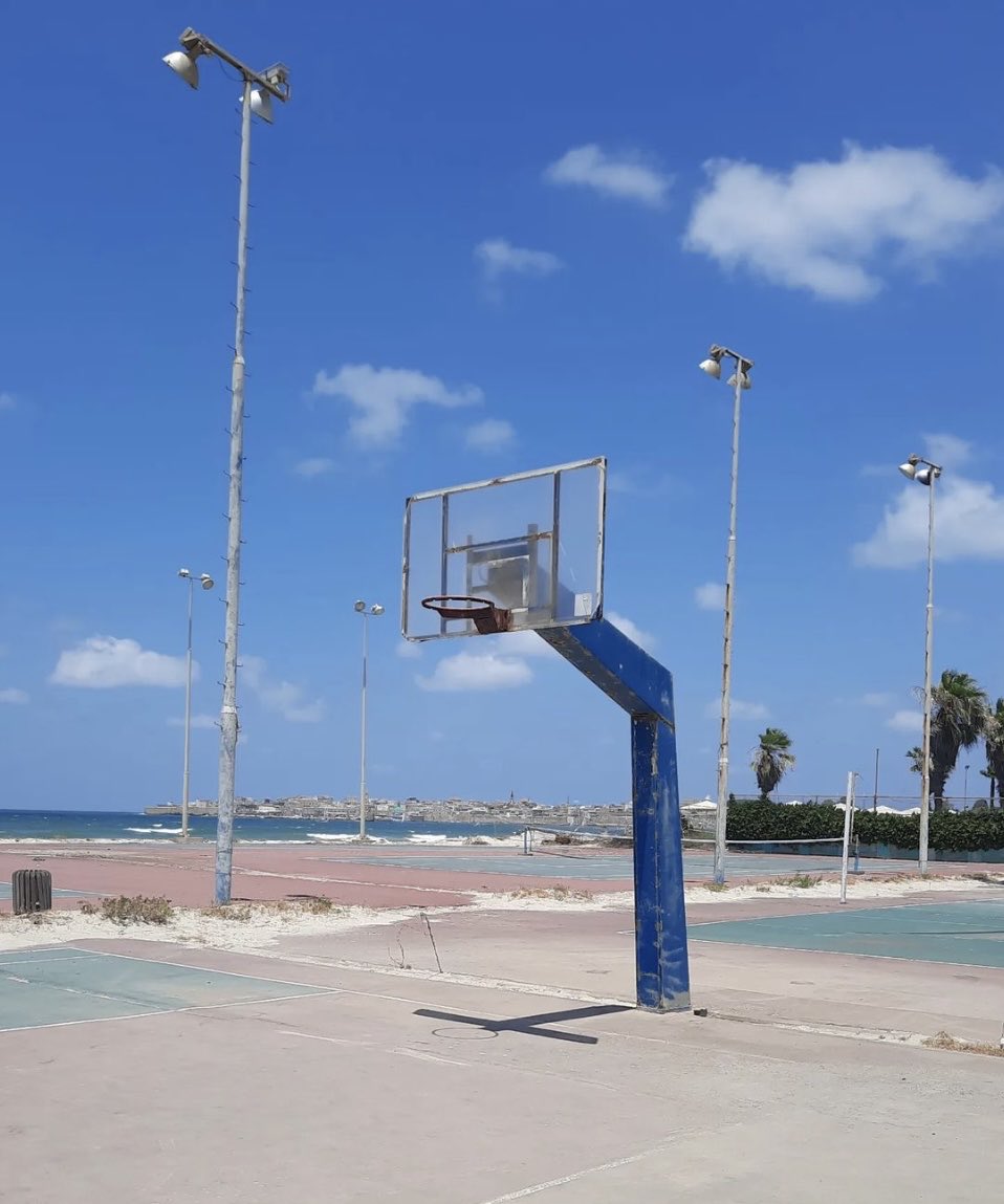 Hoop of the Day… Akko Beach, Israel. #hoopoftheday