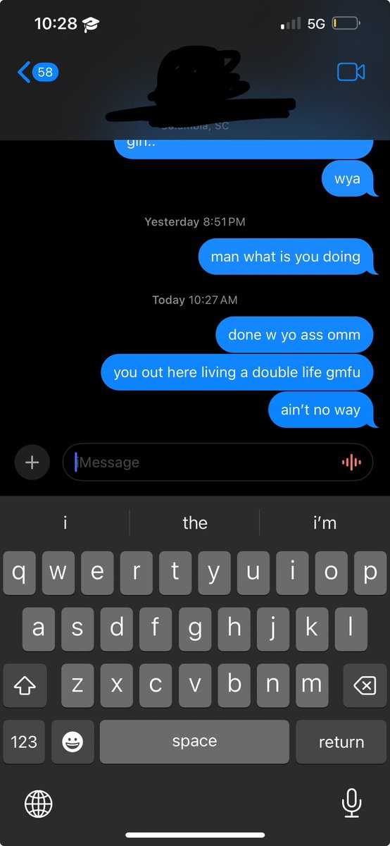 should i fall back?? yall he text me on a different number yesterday saying he ain’t have a charger.. it’s been 2 and a half days
