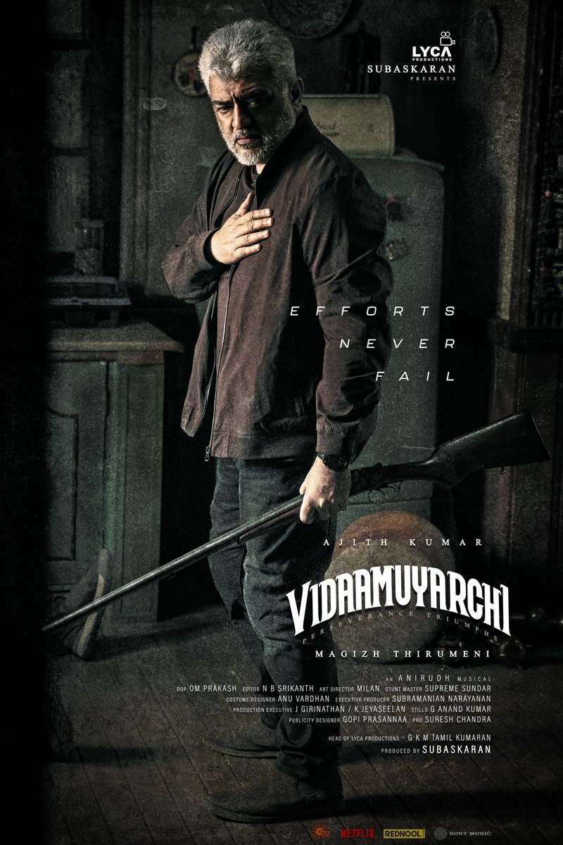 TrollywoodX's tweet photo. 🙌

#VidaaMuyarchiSecondLook https://t.co/f1GYl0Fp3J