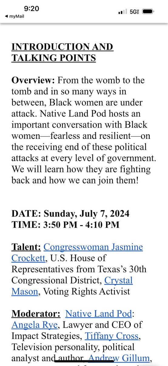 Crystal Mason tweet media