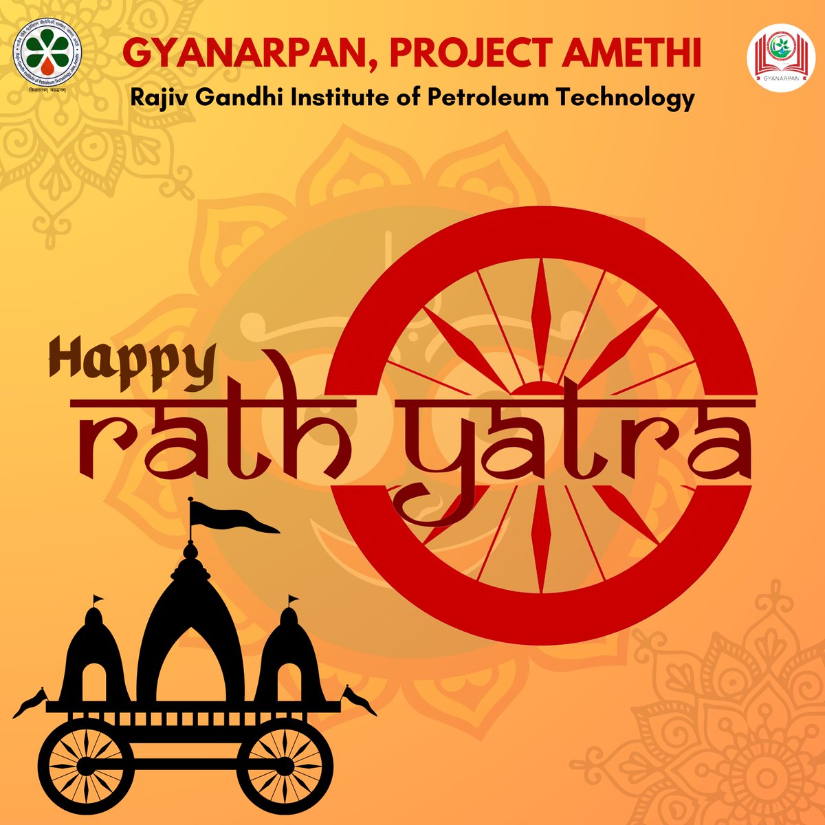 Gyanarpan1's tweet photo. जगन्नाथ पुरी में रथ यात्रा आषाढ़ शुक्ल द्वितीया को मनाई जाती है। भगवान जगन्नाथ, बलभद्र और सुभद्रा को रथों पर गुंडिचा मंदिर ले जाया जाता है। यह यात्रा भक्ति और सेवा का प्रतीक है, जिसमें भक्तजन भगवान के दर्शन के लिए एकत्रित होते हैं।

भवदीय
टीम ज्ञानार्पण https://t.co/7yl8wEP5fq