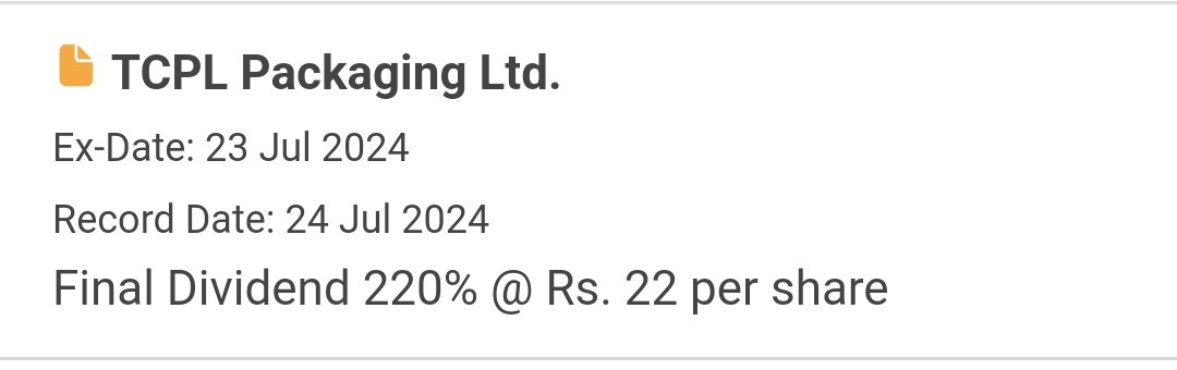 MsByinfo's tweet image. #TCPLPackaging #NewsUpdates