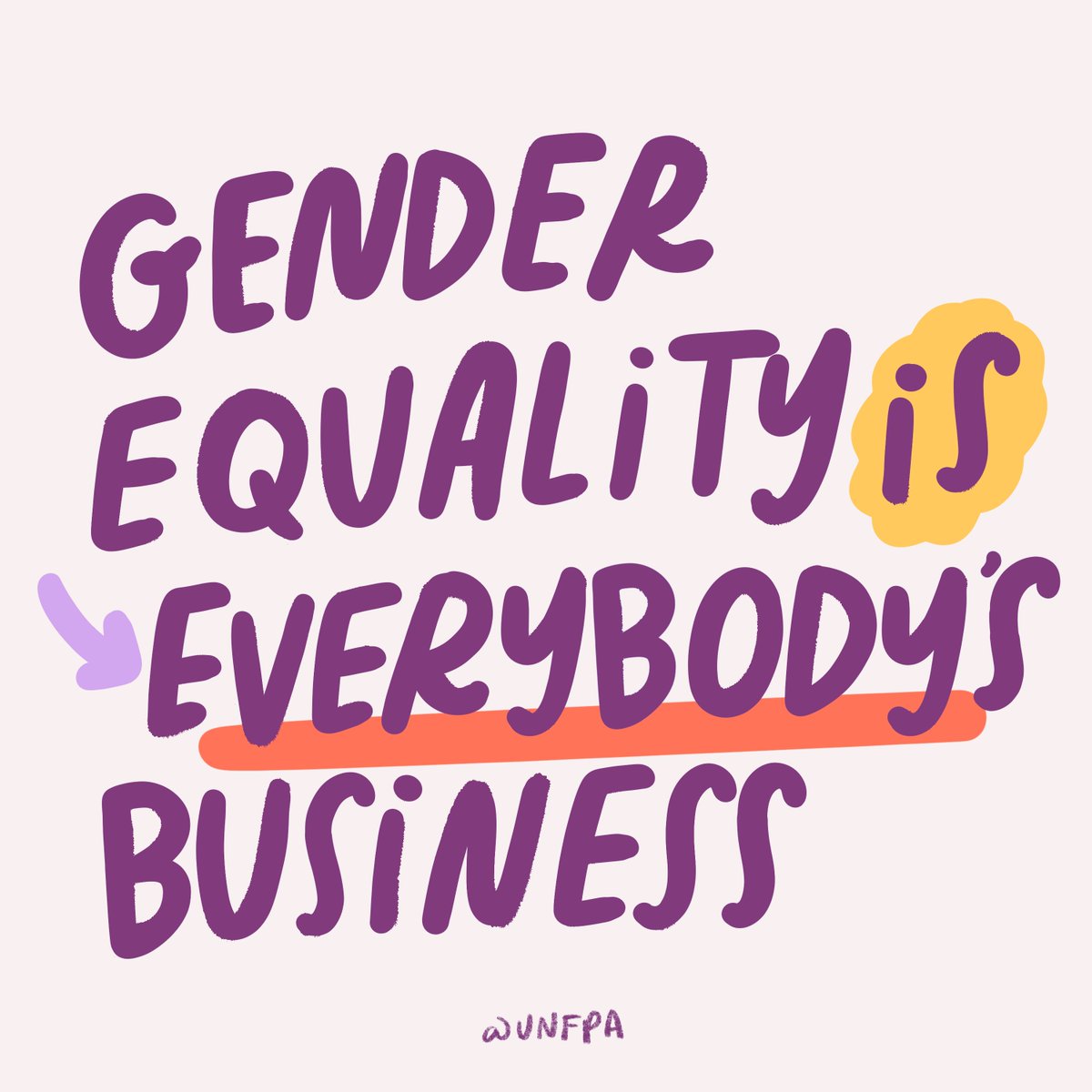 UNFPA's tweet photo. #GenderEquality is a human right, not just women’s fight.

#StandUp4HumanRights and see how @UNFPA is advocating for women and girls around the world: https://t.co/obW2FcHN2y

#ICPD30 https://t.co/MxXieRY3TU