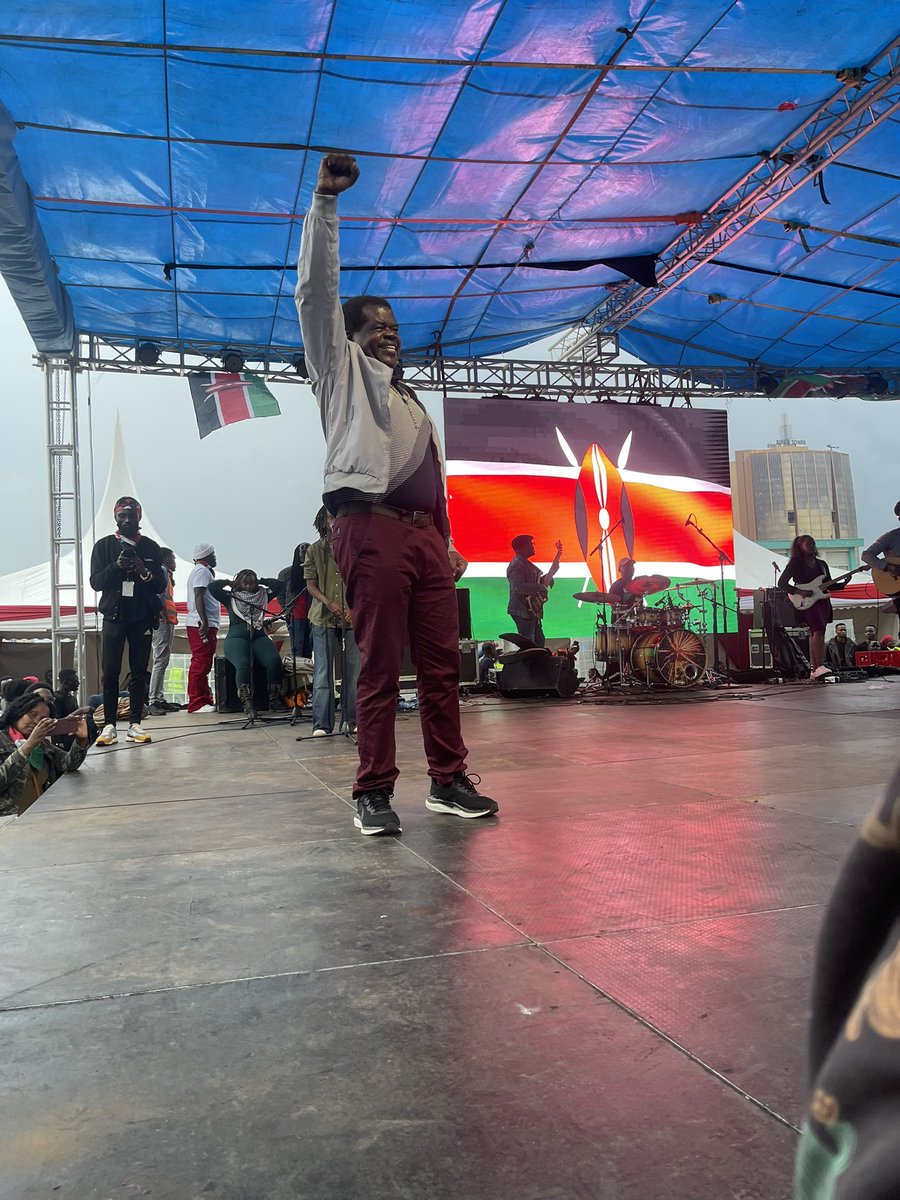 Our next president, Okiya Omtatah himself.🙌🏼