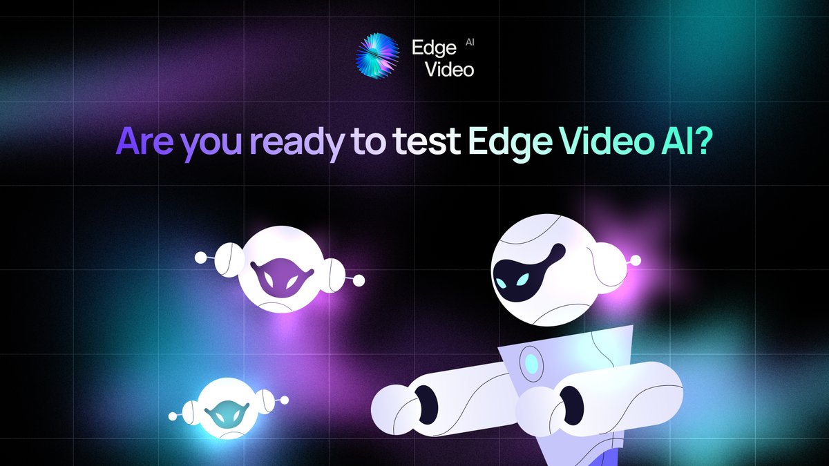edgevideoai's tweet photo. 👀 Did you know? The MVP launch is coming soon...
🤫 Shhh... Don't tell anyone. Be the first to test out Edge Video AI!
The future of entertainment is just around the corner. And it's coming very $FAST.
#EdgeVideoAI