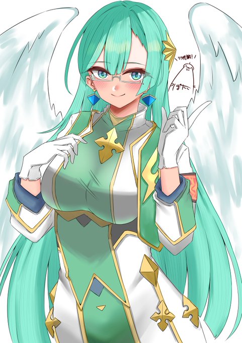 ちょっと前に募集したリクエストから、ザドキエルちゃんを描きました✍️🥷
リクエストありがとうございました!🙏🙏🥷
 #モンストイラスト 