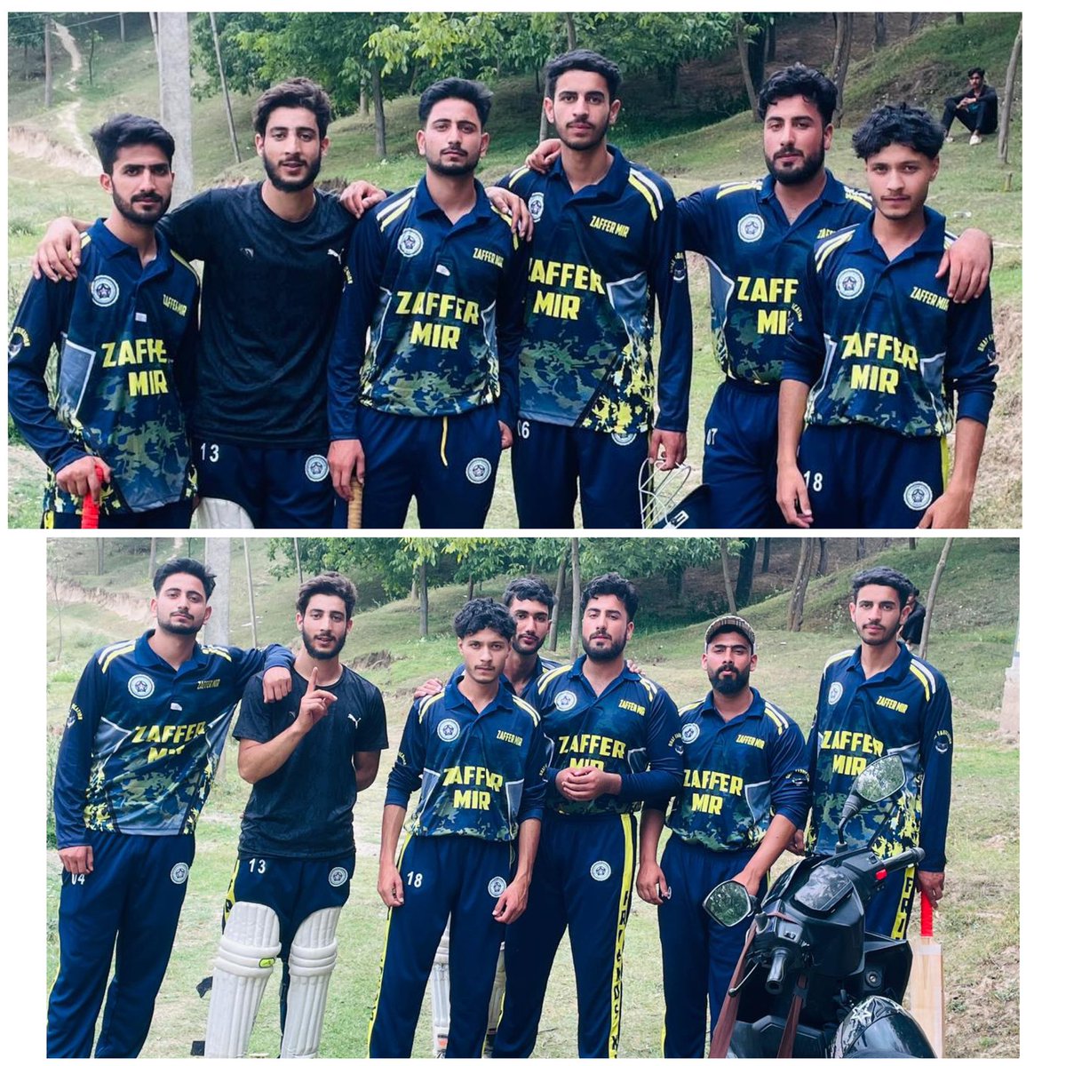 younishamid11's tweet photo. Some glimpses of today young ,talented youth from kralpora participating in sports and a positive support of @Zaffermir  boasts the moral of this generation.Looking forward to support and a positive try towards society to make it drug free specially in the chadoora constituency . https://t.co/J0AwqS0fWj