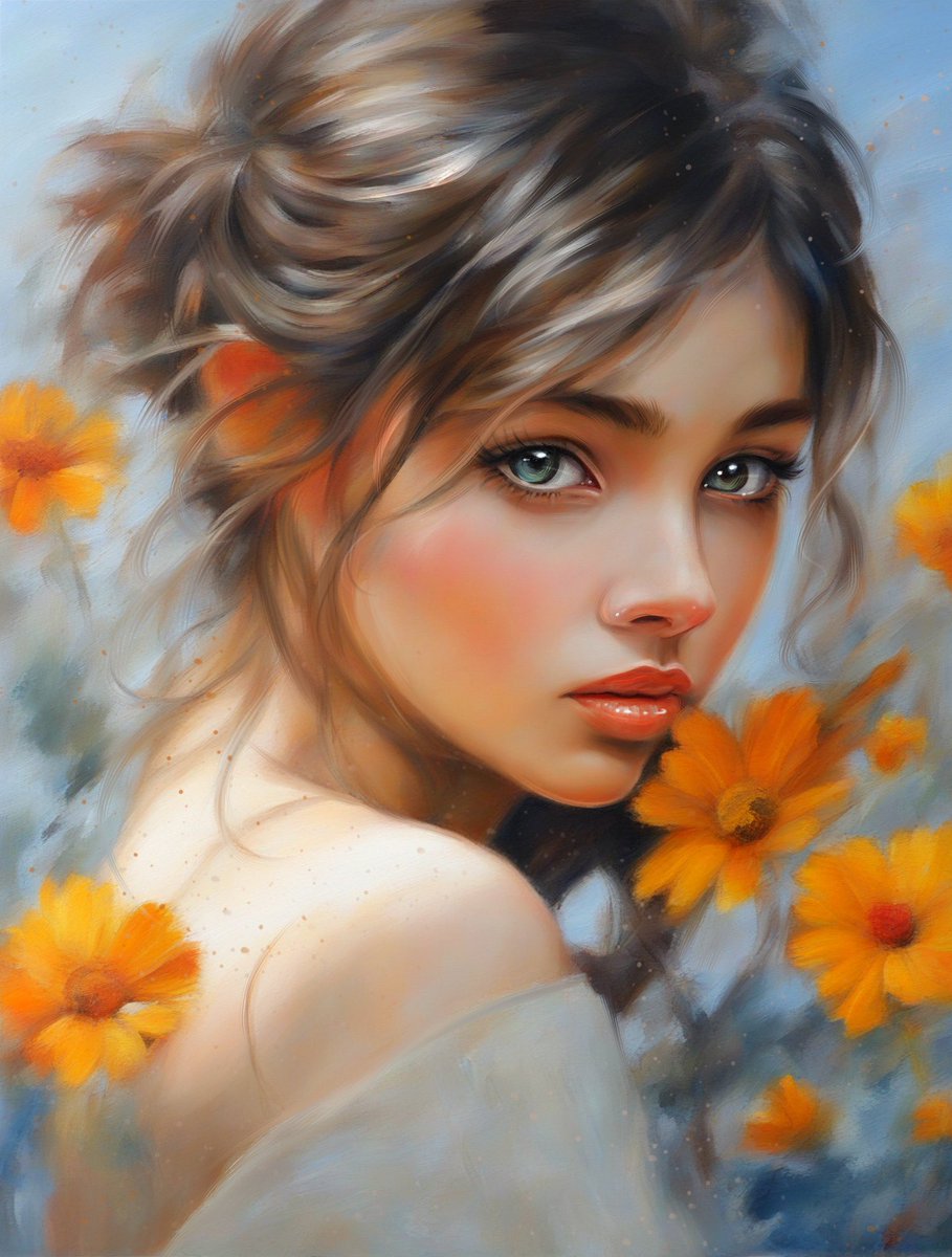 Thank you dear friend <a href="/cryptonian_0/">Cryptonian</a>  😘 for putting together an edition of my tender painting! I'm glad that my work will be in your cool collection! 🐼🐼🥰🫰

“The delicate scent of Gatsania”

OE 8/10 10 tez 

objkt.com/tokens/KT1BvtW…

#nft #NFTsales