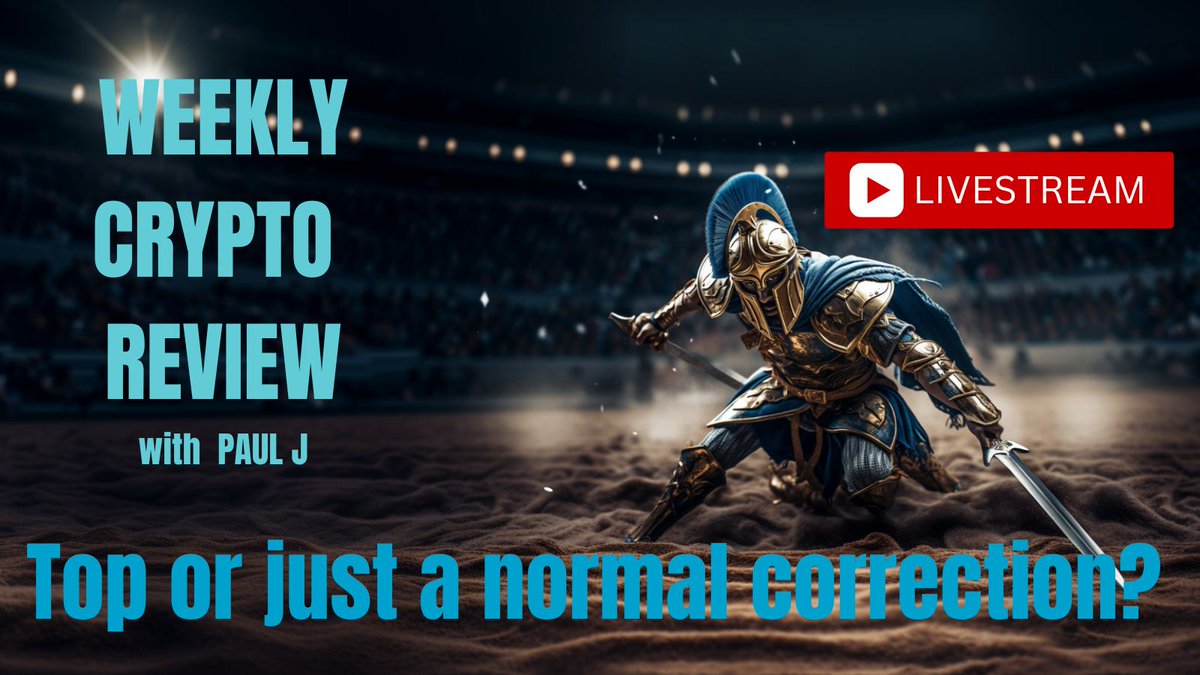 🔴LIVE🔴 in 1 hour on #youtube 

click 👇👇👇
youtube.com/live/2Q-QS_DMn…
click ☝️☝️☝️

- #crypto overview #BTC  #ETH #Altcoins 

-#TRTFF review and coins 

-requests &amp; more

repost this tweet for next week #Giveaway