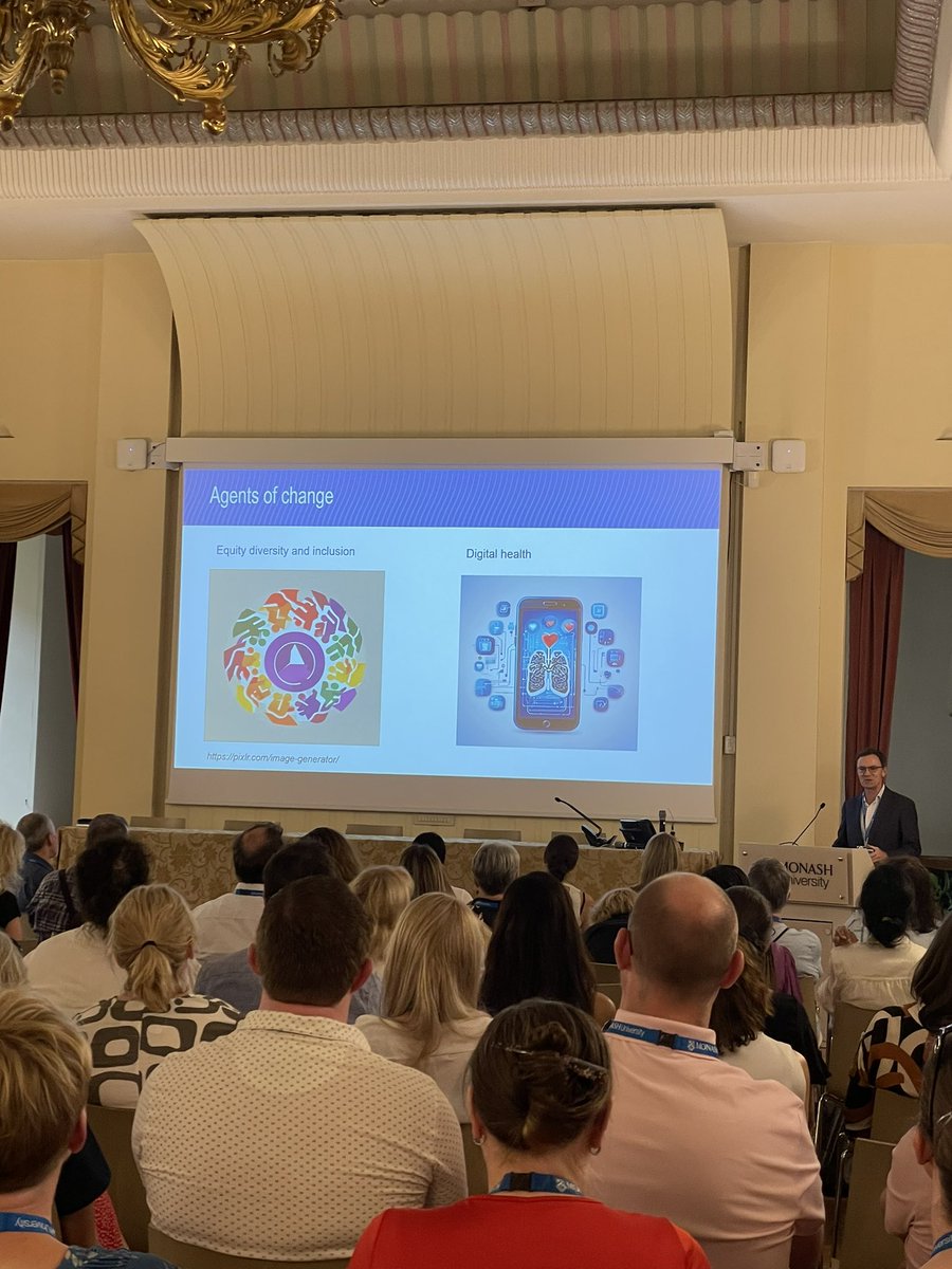 Two key themes in our Agents of Change symposium : Equity, Diversity and Inclusion and Digital Health! Introduced in style using a very popular Agent of Change : AI!