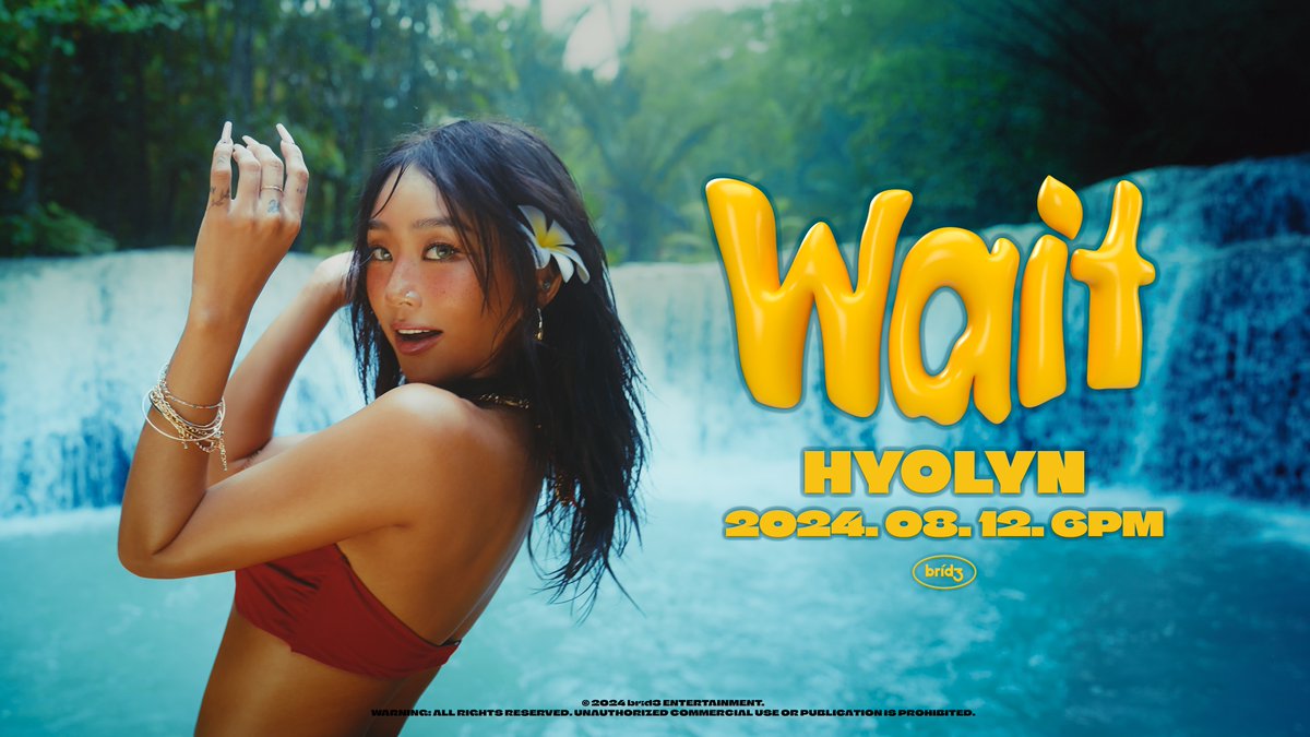officialhyolyn_'s tweet image. 🎵Wait [ Concept Photo ]

2024.08.12 6PM(KST)
환상의 섬 Wait Island로 놀러올래?🏝️

#HYOLYN #효린 #8월12일 #Comeback #신곡 #Wait #놀러올래 #Waitisland