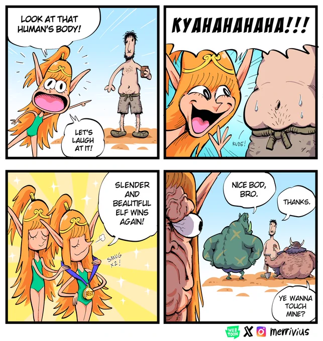 Elf's summer beach bod special 