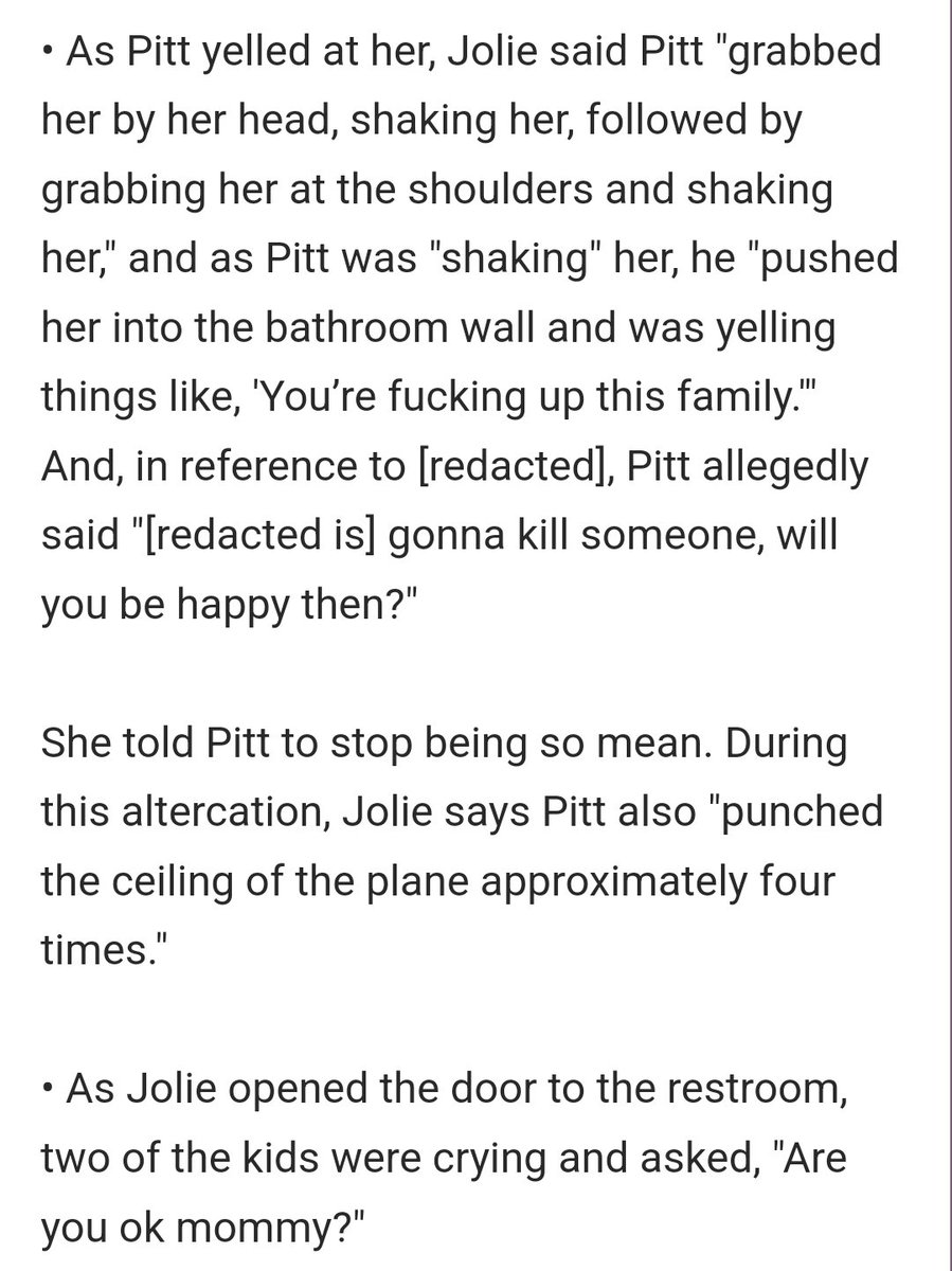 SayWhatSugar's tweet photo. So cool! Did you know Brad Pitt has spent years legally abusing Angelina Jolie because she refused to sign an NDA over him abusing her and their children? https://t.co/XMZsQZUQCx