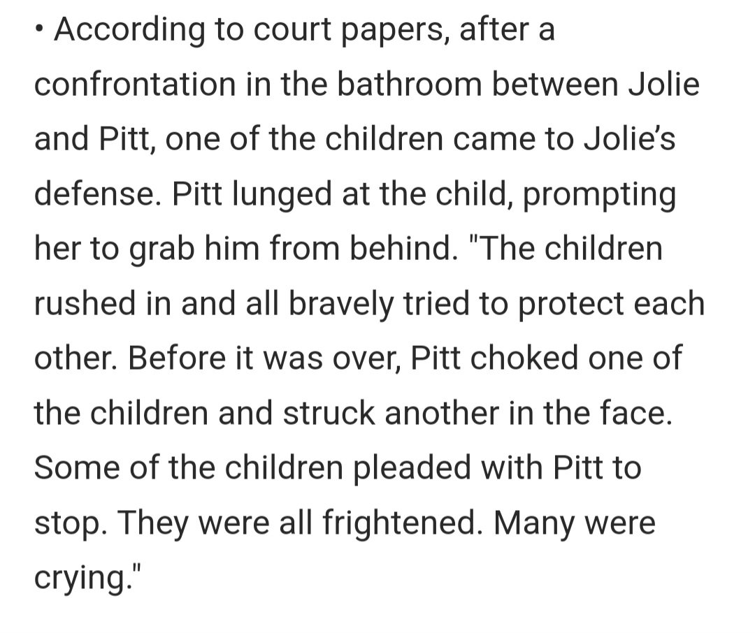 SayWhatSugar's tweet photo. So cool! Did you know Brad Pitt has spent years legally abusing Angelina Jolie because she refused to sign an NDA over him abusing her and their children? https://t.co/XMZsQZUQCx
