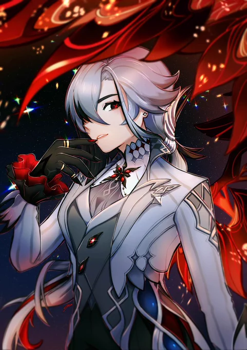  𝕱𝖆𝖙𝖍𝖊𝖗.  #Arlecchino #GenshinImpact #原神 