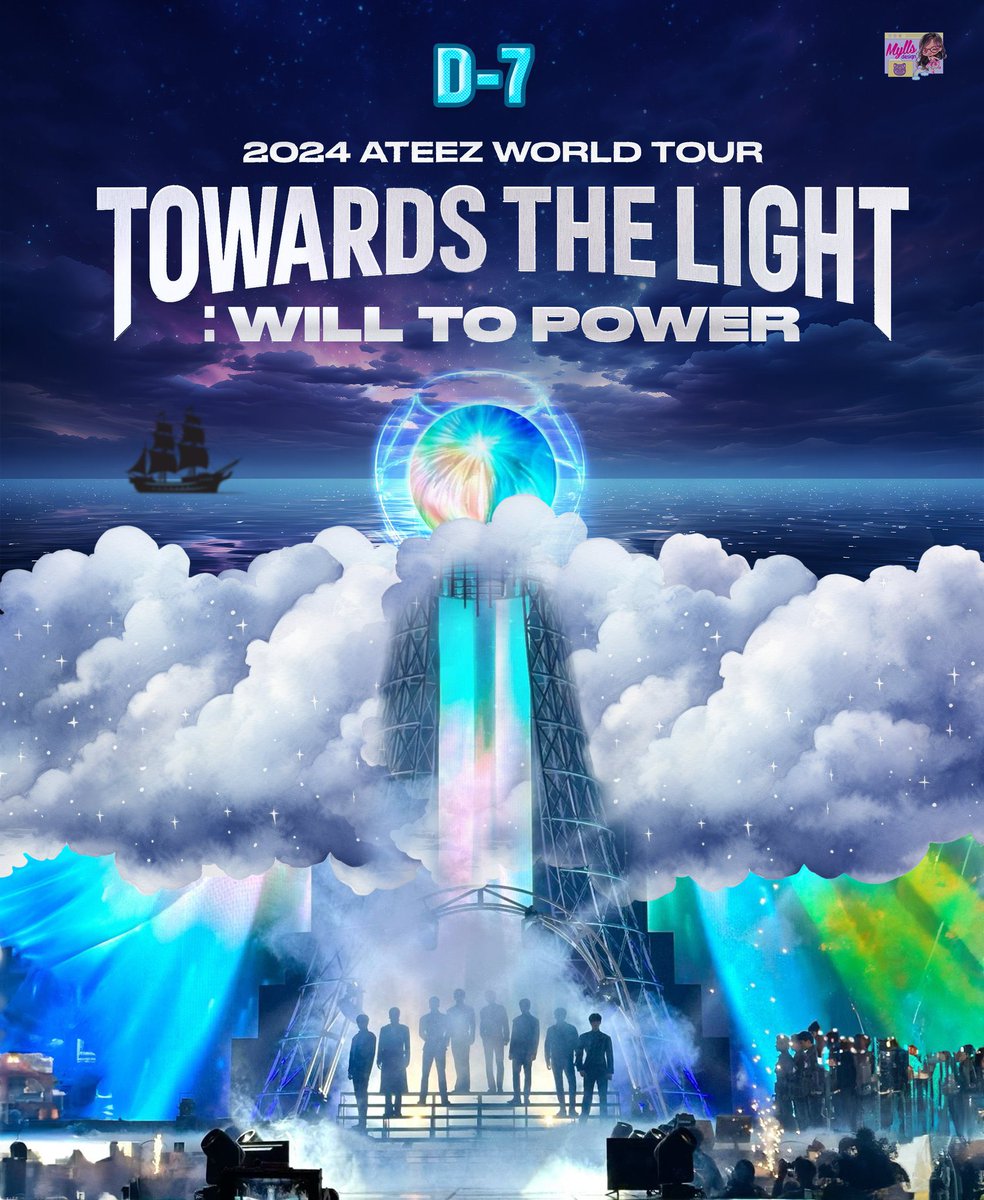 ATEEZUD's tweet photo. [📣] D-7

Countdown started!

In one Week ATEEZ will re-start the tour TOWARDS THE LIGHT : WILL TO POWER!
⠀
#TowardsTheLight #Will_To_Power 
#ATEEZ #에이티즈 @ATEEZofficial https://t.co/JEOjsknUjc